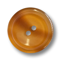 Caramel brauner Knopf in Schildpatt oder Horn Optik Caramel brauner Knopf in Schildpatt oder Horn Optik