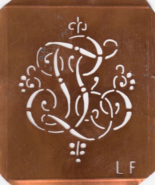 Monogrammschablone - LF-sch-561