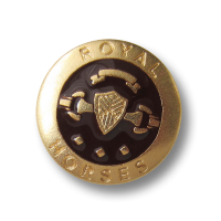 Sehr eleganter Wappen Knopf für Pferde Liebhaber Sehr eleganter Wappen Knopf für Pferde Liebhaber