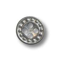 www.knopfparadies.de - 4004gz - Blusenknöpfe / Kinderknöpfe / Puppenknöpfe aus Metall mit vier Löchern www.knopfparadies.de - 4004gz - Blusenknöpfe / Kinderknöpfe / Puppenknöpfe aus Metall mit vier Löchern