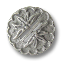 www.knopfparadies.de - 0551as - Altsilberfarbene Trachtenknöpfe aus Metall mit Edelweiß www.knopfparadies.de - 0551as - Altsilberfarbene Trachtenknöpfe aus Metall mit Edelweiß