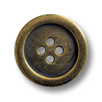 www.knopfparadies.de - 6391am - Altmessingfarbene Metallknöpfe mit vier Löchern www.knopfparadies.de - 6391am - Altmessingfarbene Metallknöpfe mit vier Löchern
