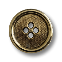 www.knopfparadies.de - 6702ag - Altgoldfarbene Metallknöpfe mit vier Knopflöchern www.knopfparadies.de - 6702ag - Altgoldfarbene Metallknöpfe mit vier Knopflöchern