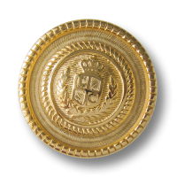 www.Knopfparadies.de - 4016go - Majestätische goldene Wappenknöpfe aus Metall www.Knopfparadies.de - 4016go - Majestätische goldene Wappenknöpfe aus Metall