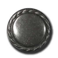 Hübscher eisenfarbener Knopf Hübscher eisenfarbener Knopf