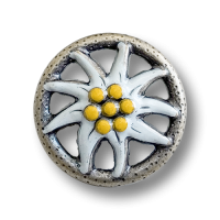 www.knopfparadies.de - 2188ed - Hübsche Trachtenknöpfe mit Durchbruchmotiv: Edelweiß www.knopfparadies.de - 2188ed - Hübsche Trachtenknöpfe mit Durchbruchmotiv: Edelweiß