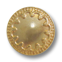 www.knopfparadies.de - 3818go - Goldfarbene Metallknöpfe mit verschnörkeltem Rand www.knopfparadies.de - 3818go - Goldfarbene Metallknöpfe mit verschnörkeltem Rand